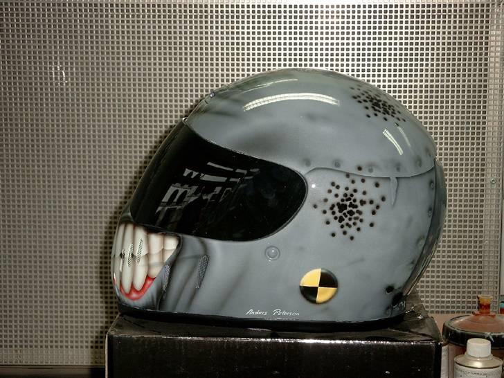 MIN VOLL BANDIT HJELM ;D billede 8