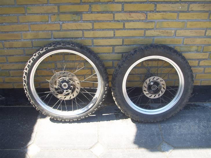 Nye fælge til Derbi Senda Sm X - Lige udpakket. billede 2