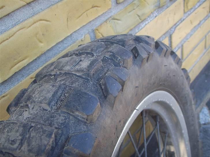 Nye fælge til Derbi Senda Sm X - Stadig med mønster, selv om de var brugt. billede 3