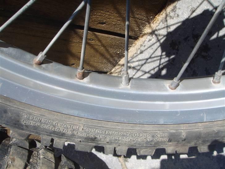 Nye fælge til Derbi Senda Sm X billede 6