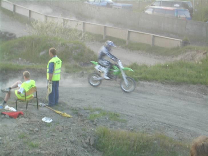Forskellige motocross billeder - Mål linjen. billede 11