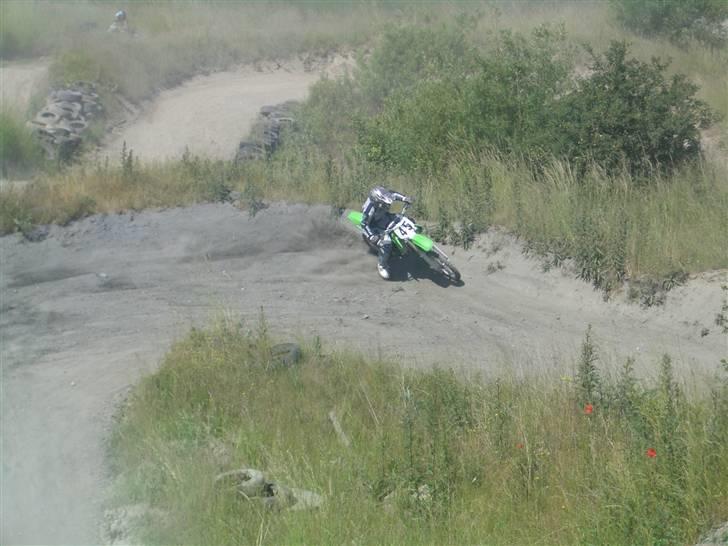 Forskellige motocross billeder - På vej ud af kurven okm, billede 33