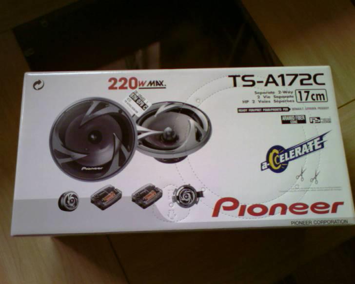 Pioneer Scooter Anlæg - Lige da det var kommet ind af døren... billede 1