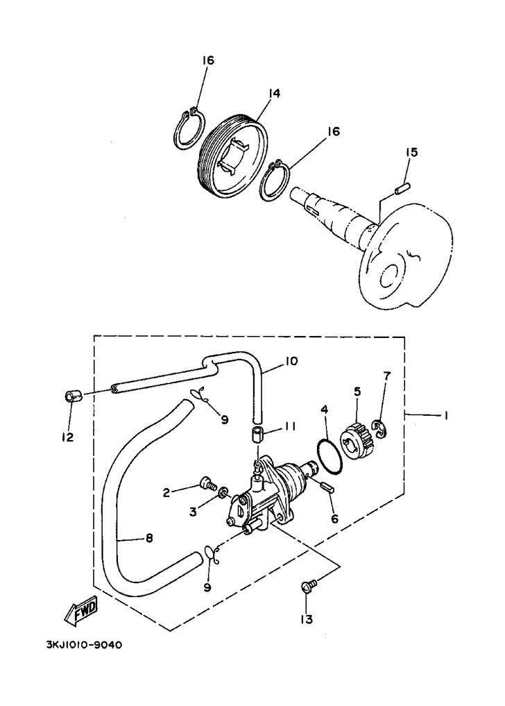 Yamaha jog parts manual billede 4