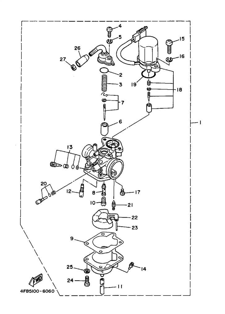 Yamaha jog parts manual billede 6