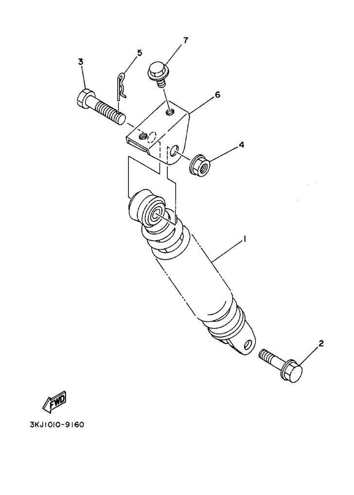 Yamaha jog parts manual billede 16