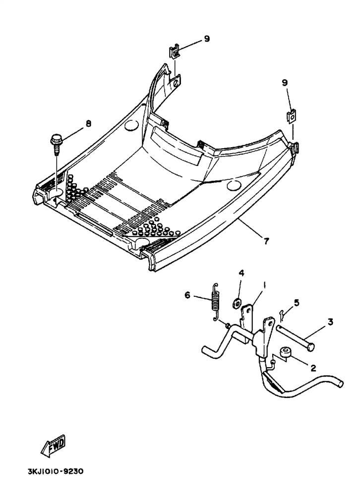 Yamaha jog parts manual billede 23