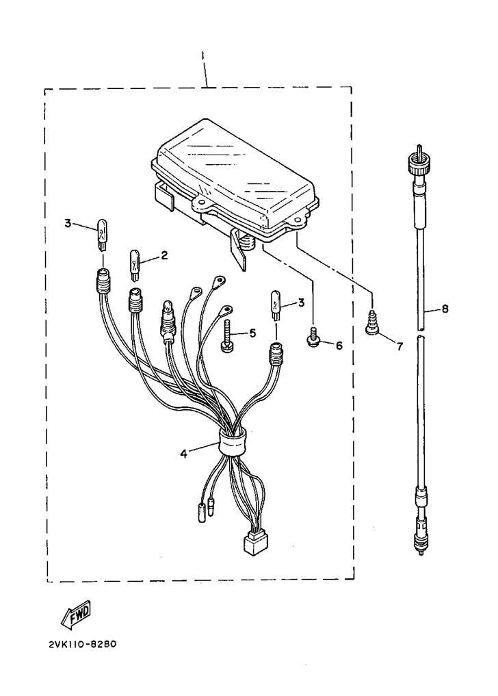 Yamaha jog parts manual billede 28