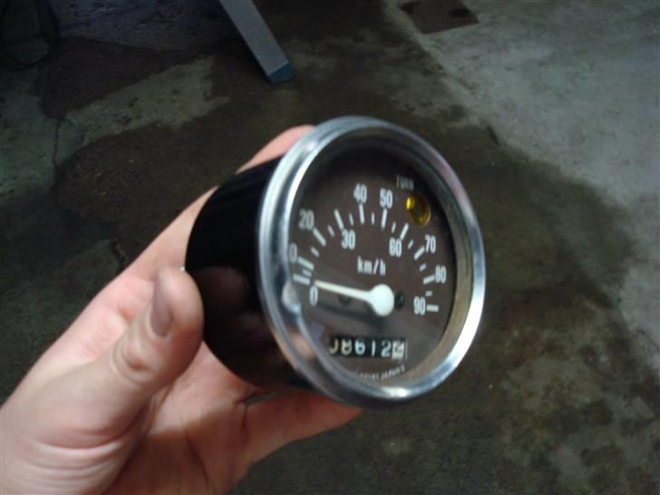 Suzuki Dm50 Samurai Projekt - Lakeret speedometer billede 15