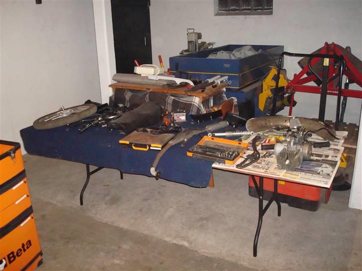 Suzuki Dm50 Samurai Projekt - Maskinen skilt ad. Klar til renovering. billede 32