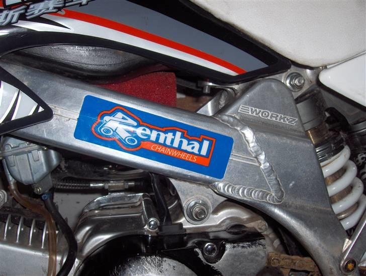 Workz pitbike - Bbr alustel med ingraveret workz billede 4