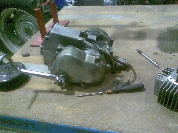 Puch Maxi renovering - Set fra siden billede 14