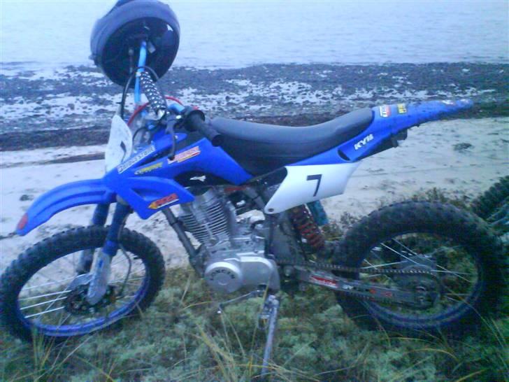 Honda kopi crosser 150cc - Vi var lige en tur i stranden billede 1