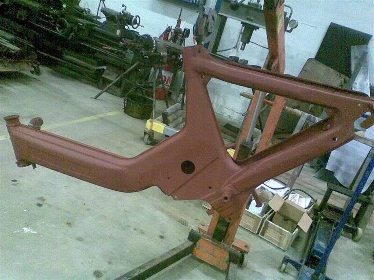 Puch Maxi renovering - Stellet er blevet grundet billede 18