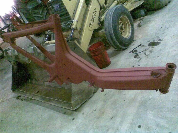 Puch Maxi renovering - Stellet er blevet grundet billede 19