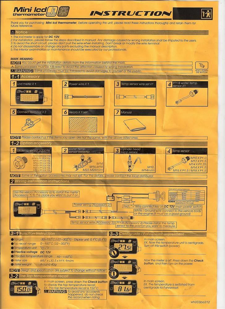 Manual stage 6 temperatur  billede 1