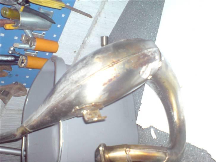 Polering af hebo udstødning før og efter - Den dag jeg havde købt sandpapir OSV!
og var ved at gøre klar til at Polere billede 11