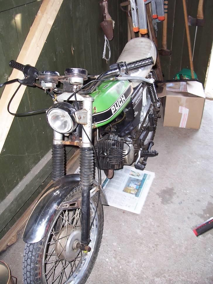 Puch Monza 3 gear fra dag nr. 1 - Hele dyret grim men nu kører den godt... billede 19