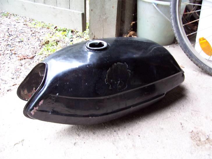 Puch Monza 3 gear fra dag nr. 1 - Tanken som den var da jeg fik den billede 21