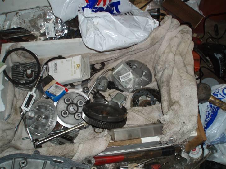 Yamaha fs1 4g - Kassen hvor motoren lå skilt af i :D billede 17