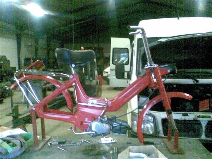 Puch Maxi renovering - Sådan står den idag billede 29
