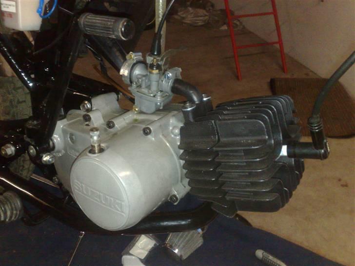 Suzuki Dm50 Samurai Projekt - Blokken, mangler dog at blive poleret op. billede 51