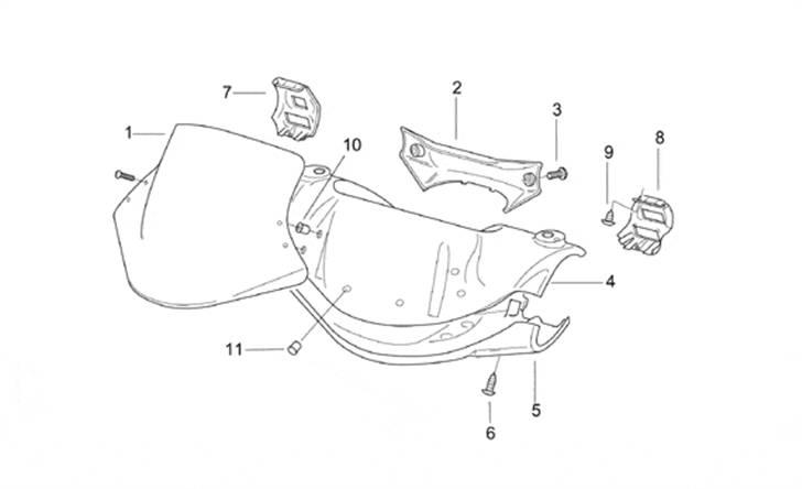 Diagram over aprilia sr 50 ditech  billede 9