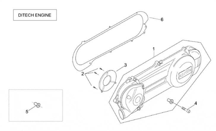 Diagram over aprilia sr 50 ditech  billede 19