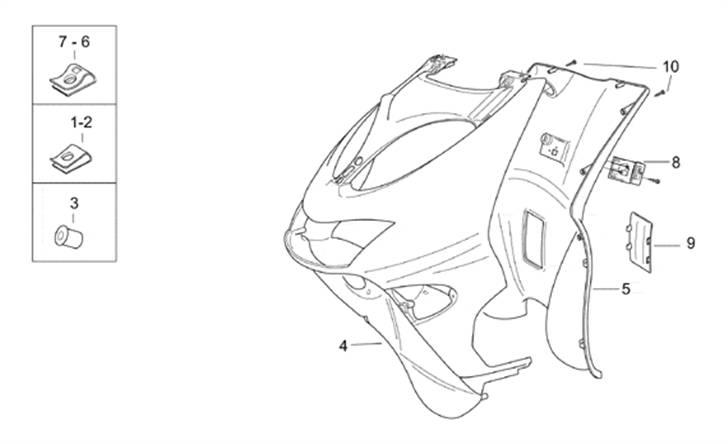 Diagram over aprilia sr 50 ditech  billede 22