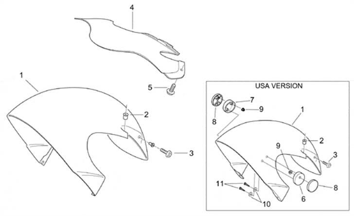 Diagram over aprilia sr 50 ditech  billede 24