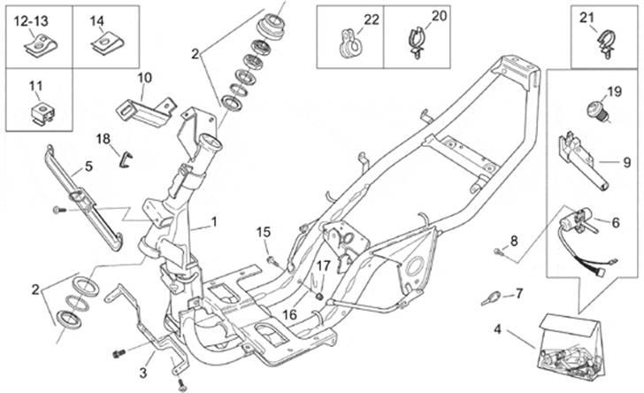 Diagram over aprilia sr 50 ditech  billede 28