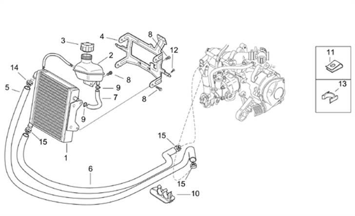 Diagram over aprilia sr 50 ditech  billede 30