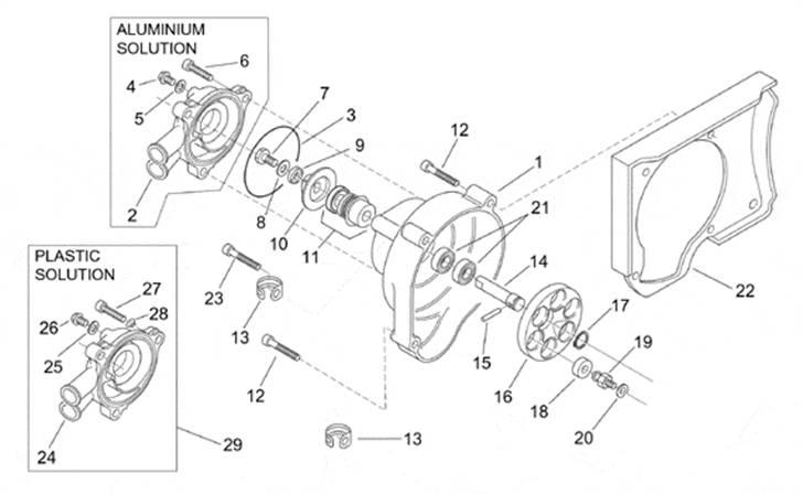 Diagram over aprilia sr 50 ditech  billede 31