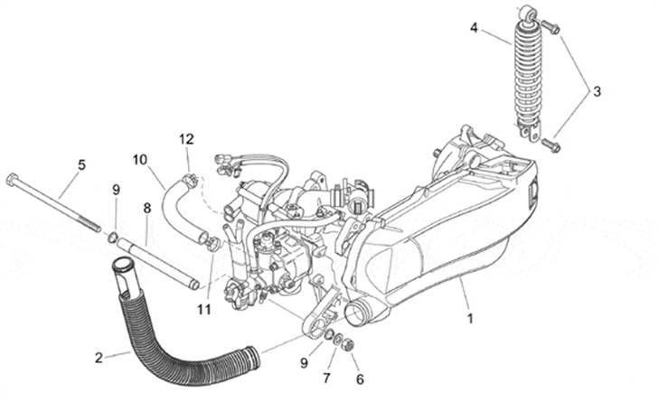 Diagram over aprilia sr 50 ditech  billede 33