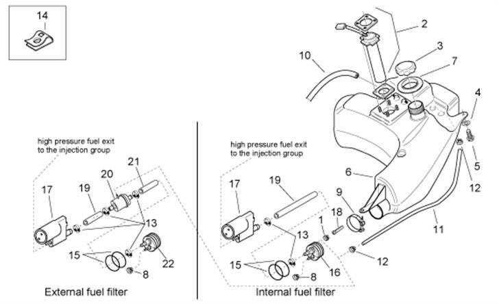 Diagram over aprilia sr 50 ditech  billede 38