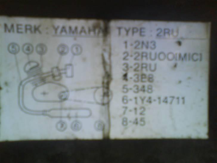Yamaha fs1 2RU og Yamaha rs 125 Renovering/Tuning projekt billede 22