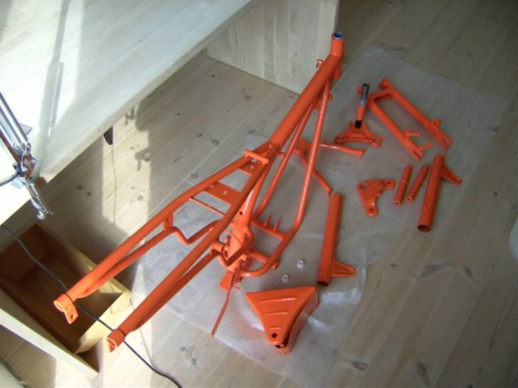 Projekt Everton 4 gear. - Så kom det længe ventede stel hjem :)
Farven er lidt møkere. billede 45