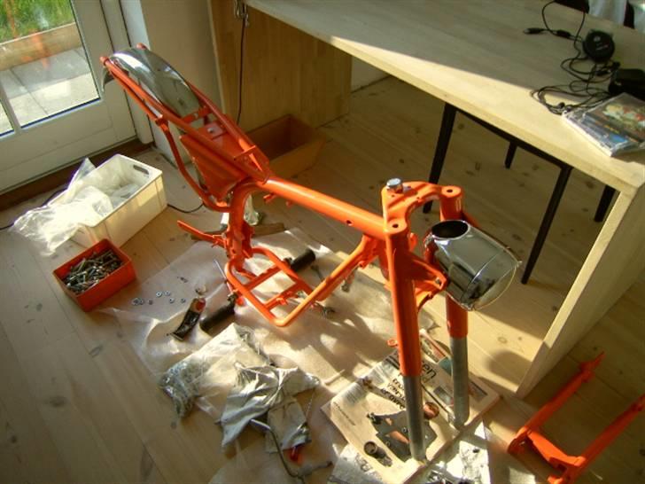 Projekt Everton 4 gear. - Nu kan man begynde at danne sig et overblik over hvordan den kommer til at se ud ca :) billede 49