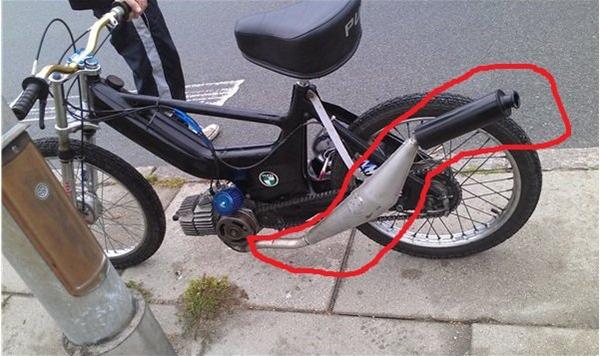 Puch maxi tun udstødning 