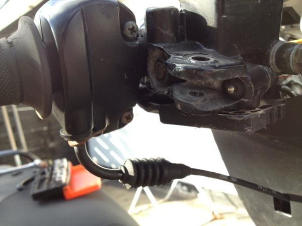 Forbremse virker ikke efter forfælgen blev skiftet