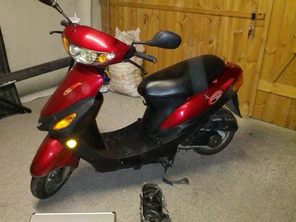 Ekspertise til kina knallert