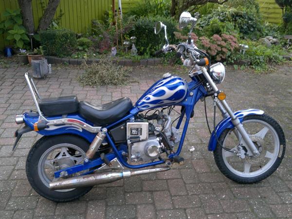 125cc Motor til chopper?