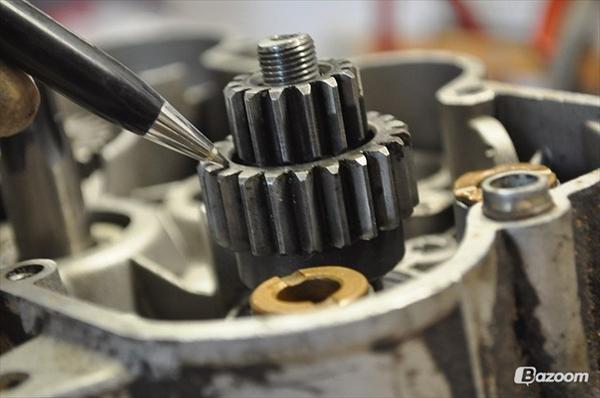 Tandhjul sidder fast på krumtap, RCR?