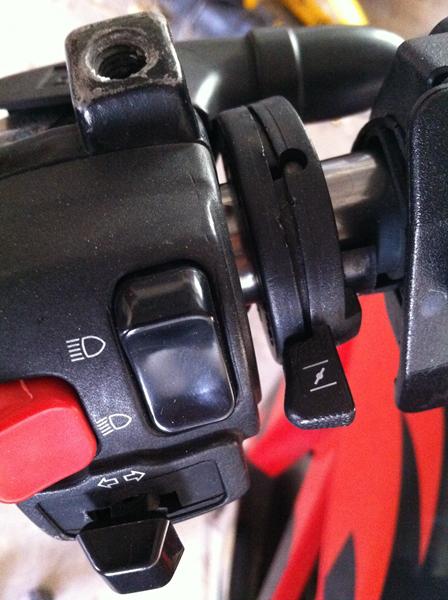 Choker Greb "sidder fast"