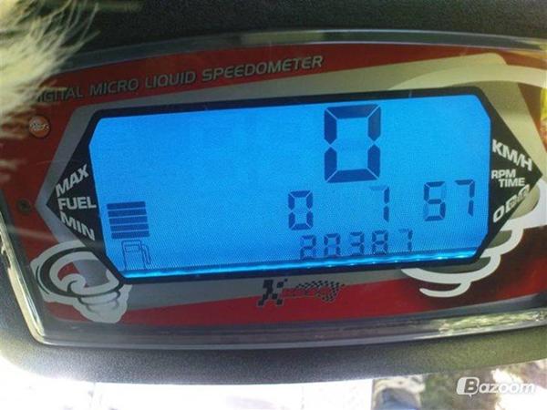 jog as digital speedometer