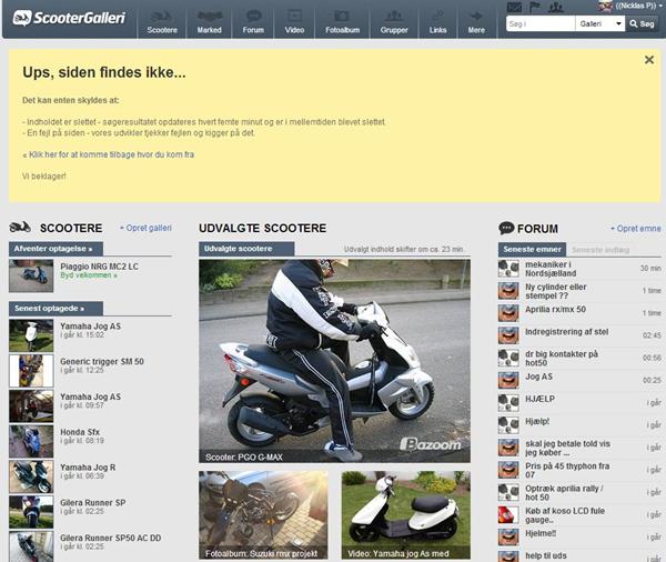 Problemer med at oprette scooter. 