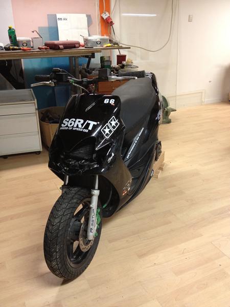 Styling/klargøring til banen ;-)