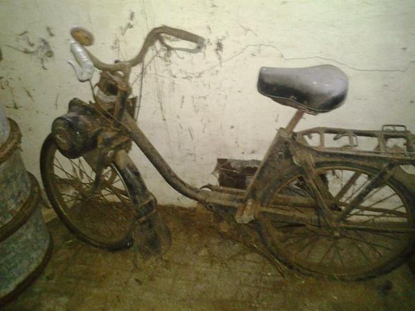 Velo Solex ladefund.