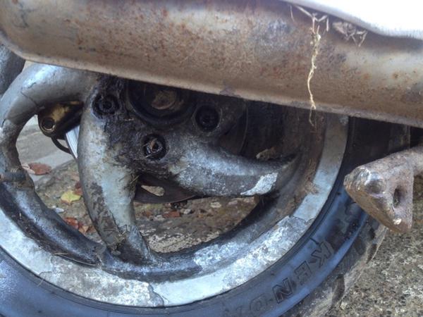 Afmontering af baghjul 2.0