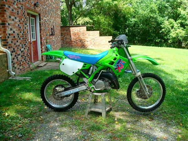 kawasaki kx 250 tænding 